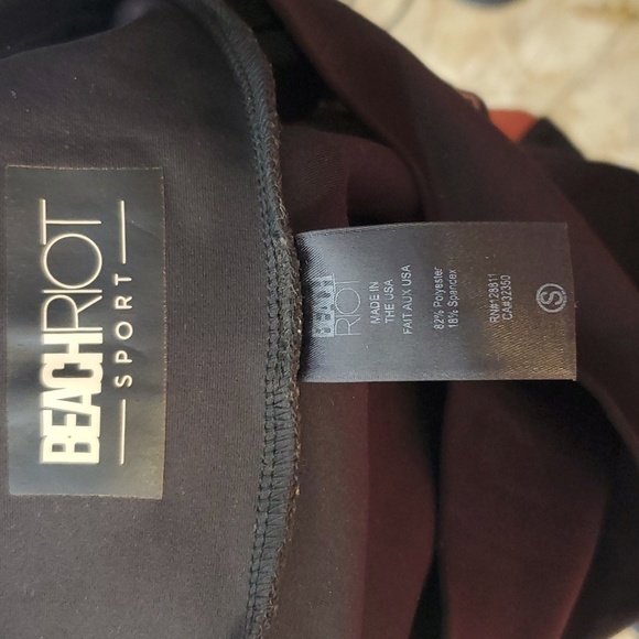 Beach Riot Sport Leggings Tori Cheetah Leopard Print Crossover Waist Womens S - Picture 9 of 10